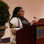 Jasmine Broadnax at podium